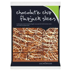 Lichfields Chocolate Chip Flapjack Slices 585g  Adomoo