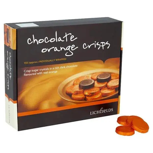 Lichfields Chocolate Orange Crisps 1kg  Adomoo