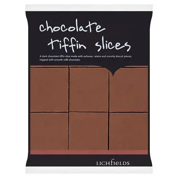 Lichfields Chocolate Tiffin Slices 585g  Adomoo