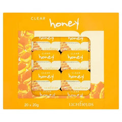 Lichfields Clear Honey Individual Portions 20 x 20g  Adomoo