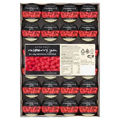 Lichfields Extra Fruit Raspberry Jam 24 x 28g  Adomoo