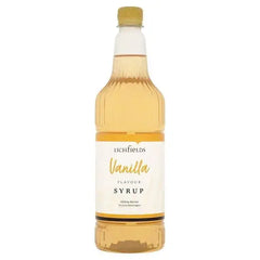 Lichfields Vanilla Flavour Syrup 1 Litre (Case of 6)  Adomoo