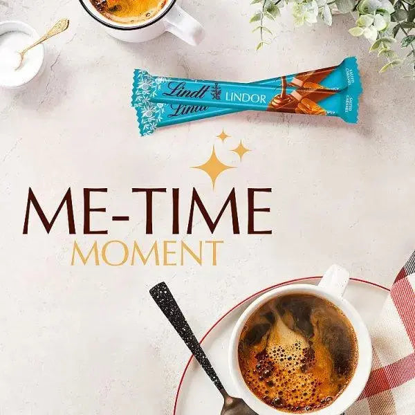 Lindt Lindor Salted Caramel Milk Chocolate Treat Bar 38g (Case of 24)  Adomoo