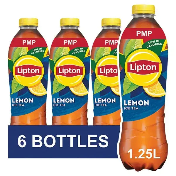 Lipton Lemon Ice Tea PMP Bottle 1.25L (Case of 6)  Adomoo