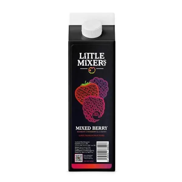 Little Mixers Super Premium Mixed Berries Puree 1ltr  Adomoo
