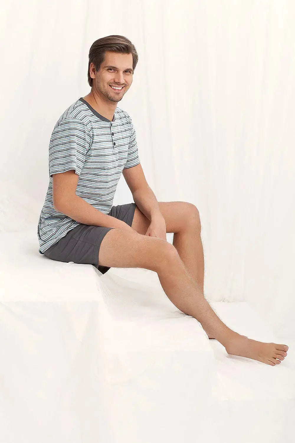 Luna smooth shorts  men's pajamas  Adomoo