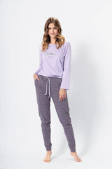 M-Max beautiful color pants and blouse womens pajamas  Adomoo