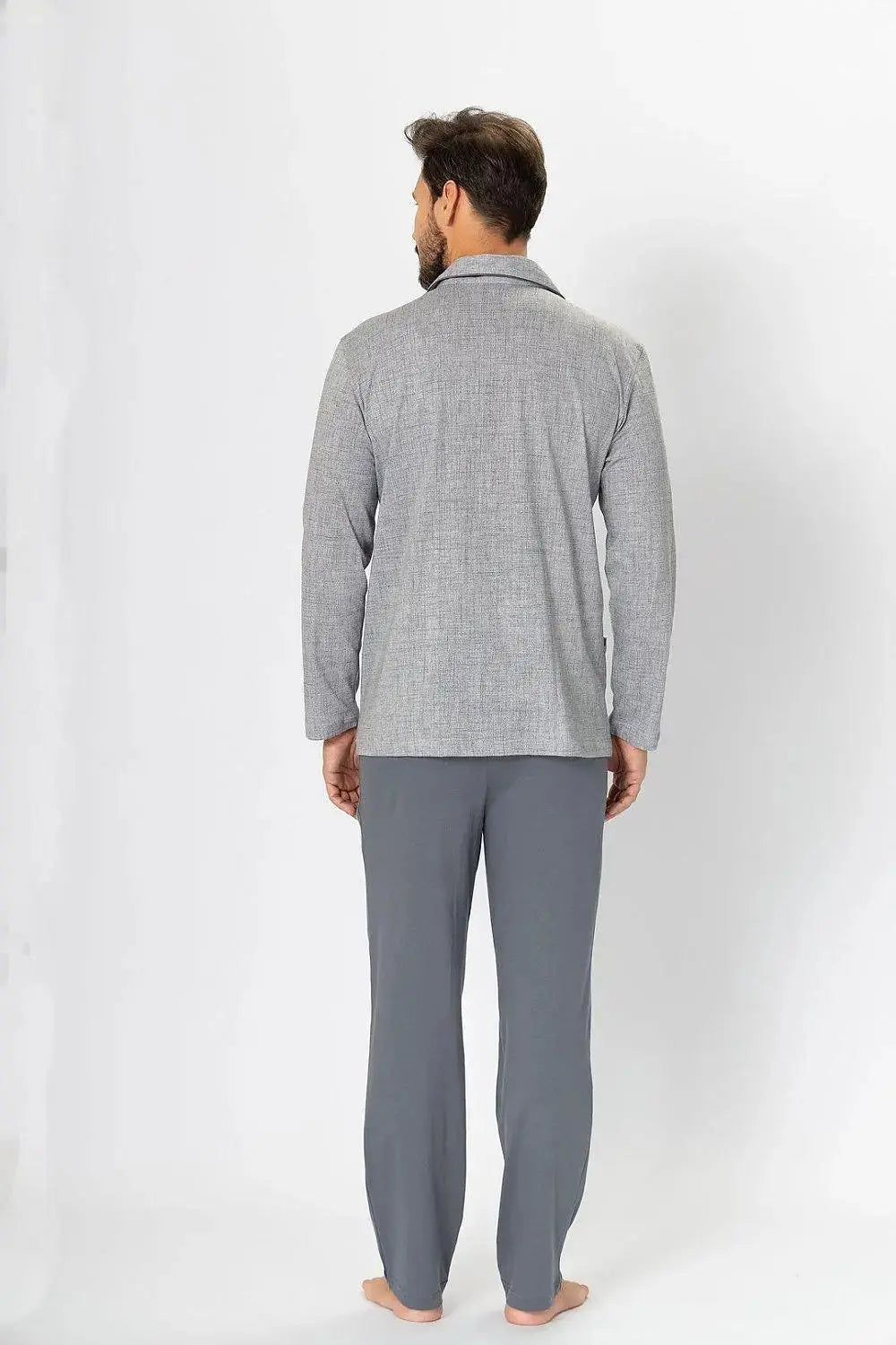 M-Max brightly colored unbuttoned men's pajamas  Adomoo