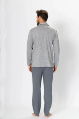 M-Max brightly colored unbuttoned men's pajamas  Adomoo