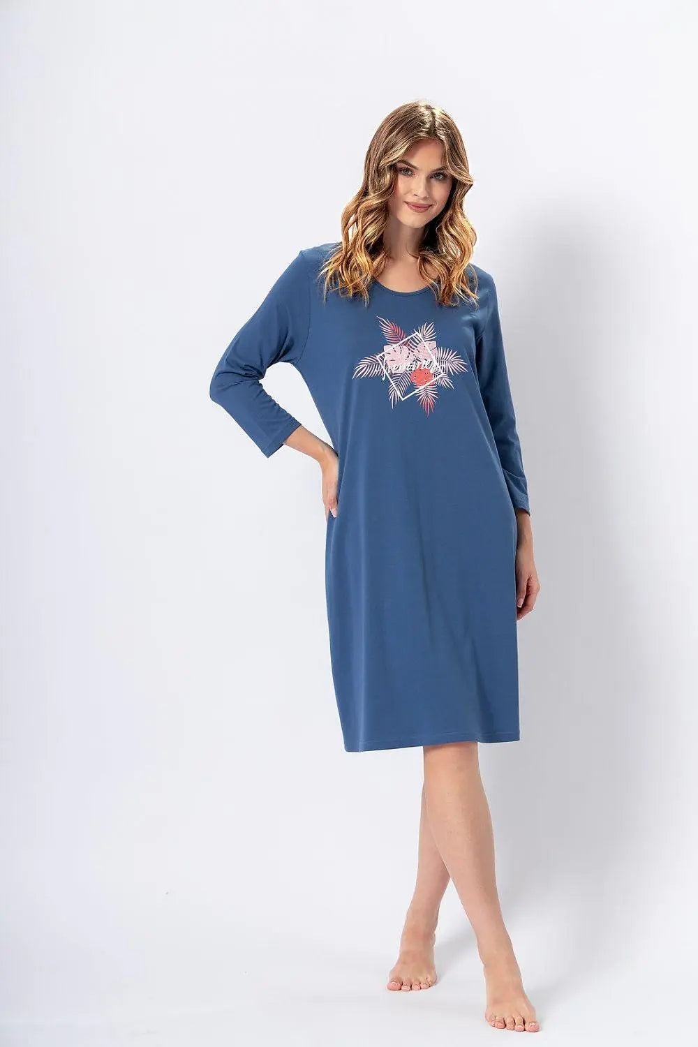 M-Max colorful print nightgown  Adomoo