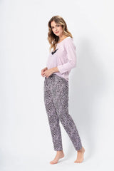 M-Max comfortable sleeping blouse and long pant pajamas  Adomoo