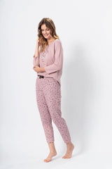M-Max pastel colors pants and blouse pajamas  Adomoo