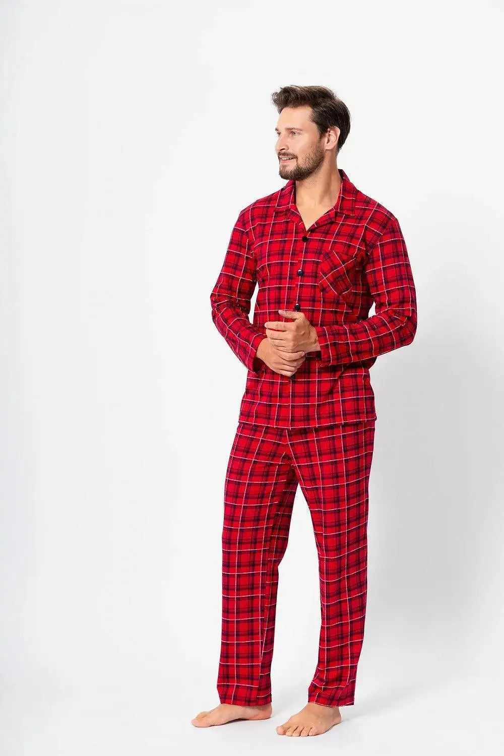 M-Max red color men's pajamas  Adomoo