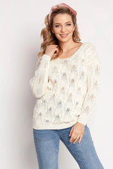 MKM sporty elegance stylizations knitted sweatshirt  Adomoo