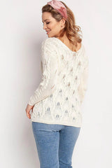 MKM sporty elegance stylizations knitted sweatshirt  Adomoo