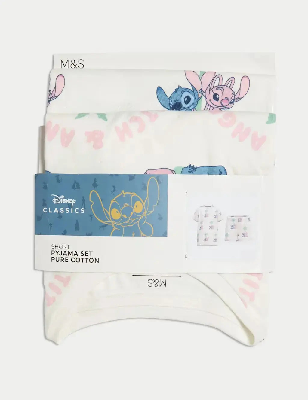 M&S Lilo & Stitch™ Pyjamas (6-16 Yrs)  Adomoo