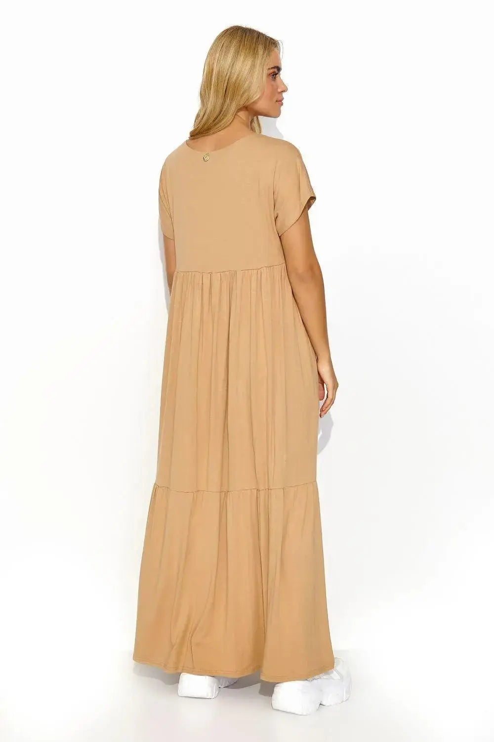 Makadamia airy, casual and fashionable maxi dress  Adomoo