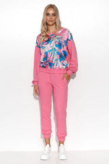Makadamia beautiful printed womens tracksuit  Adomoo