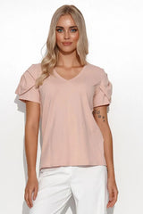 Makadamia stylish womens blouse  Adomoo
