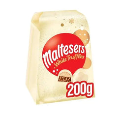 Maltesers Truffles White Chocolate Gift Box of Chocolates 200g (Case of 6)  Adomoo