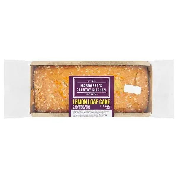Margaret's Country Kitchen Lemon Loaf Cake 730g  Adomoo