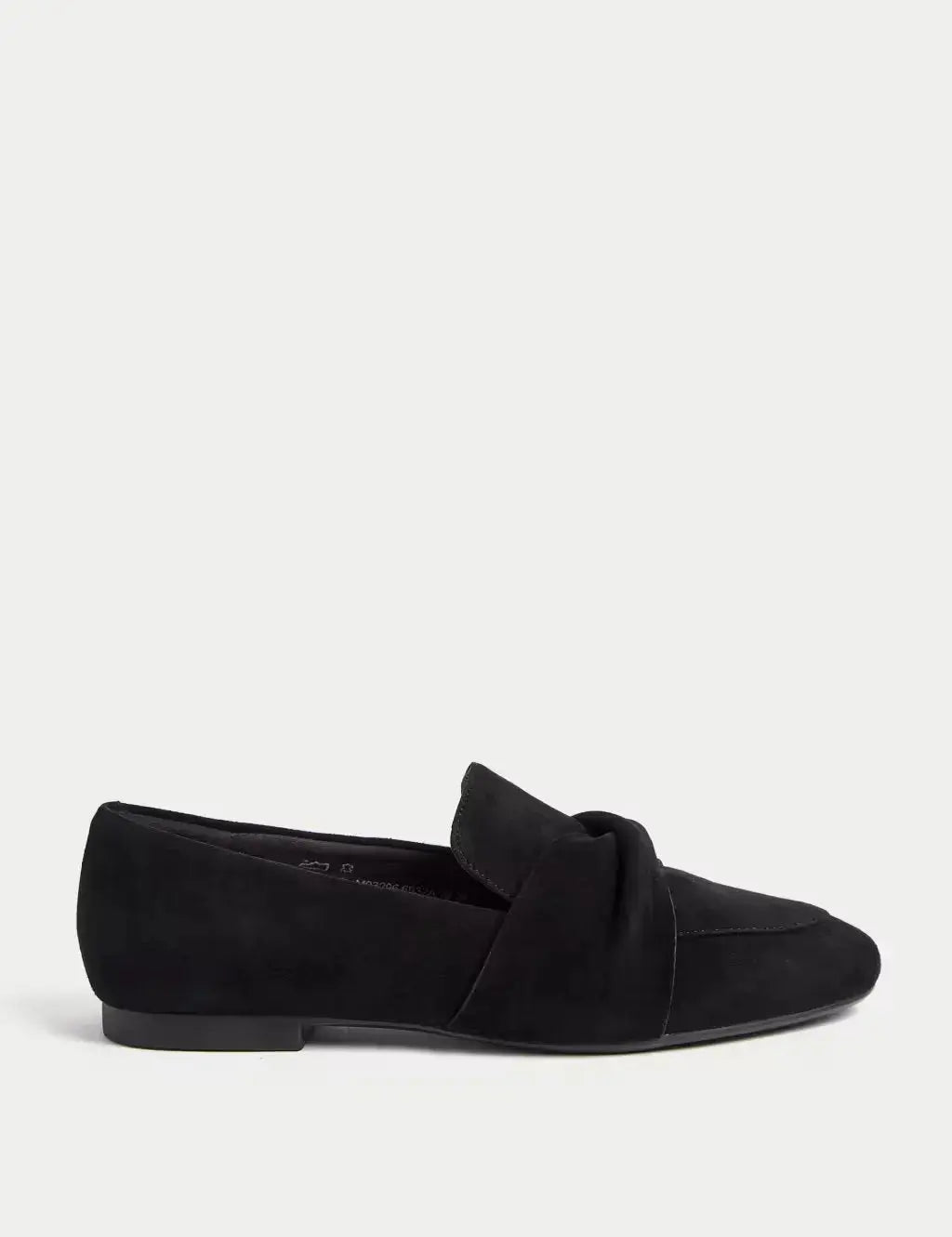 Marks and Spencer Suede Bow Loafers  Adomoo