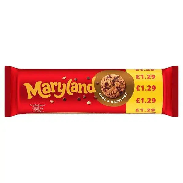 Maryland Cookies Choc & Hazelnut 200g (Case of 12)  Adomoo