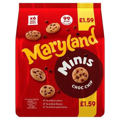 Maryland Minis Choc Chip 118.8g (Case of 8)  Adomoo