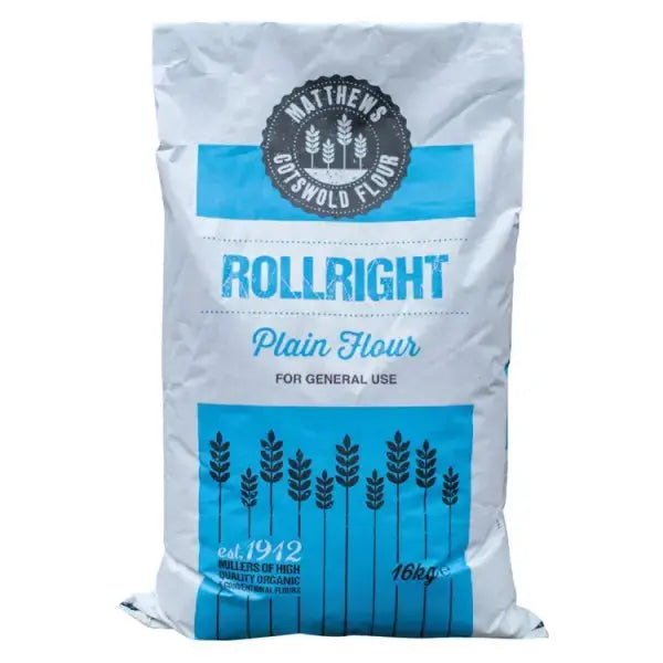 Matthews Cotswold Flour Rollright Plain Flour 16kg  Adomoo