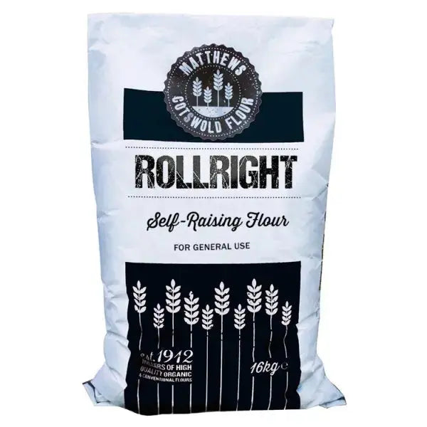 Matthews Cotswold Flour Rollright Self Raising 16kg  Adomoo