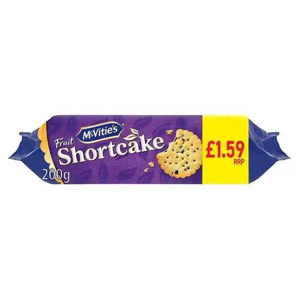 McVitie's Fruit Shortcake Biscuits 250g (Case of 12)  Adomoo