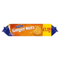 McVitie's Ginger Nuts Biscuits 250g (Case of 12)  Adomoo