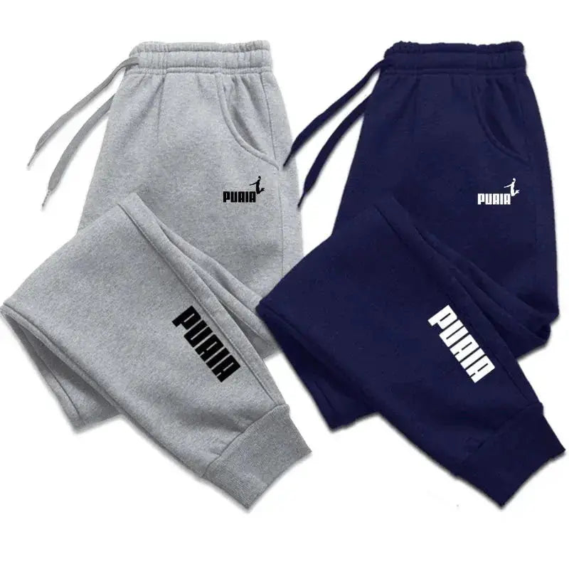 Men's Harajuku Style Joggers – Solid Color Fitness & Casual Sweatpants  Adomoo