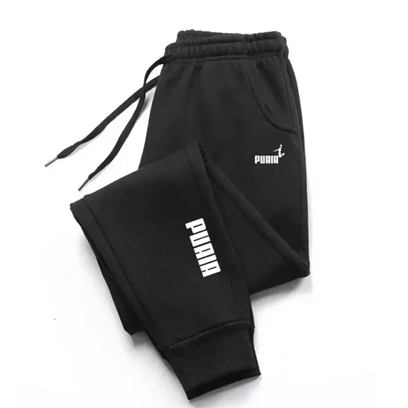 Men's Harajuku Style Joggers – Solid Color Fitness & Casual Sweatpants  Adomoo