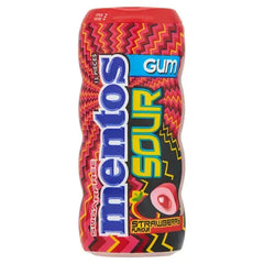 Mentos Sour Gum Strawberry Flavour 30g (Case of 10)  Adomoo