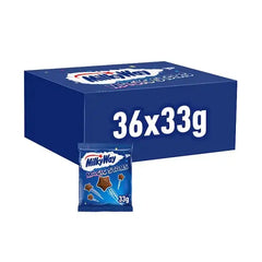 Milky Way Magic Stars Milk Chocolate Bag 33g (Case of 36)  Adomoo