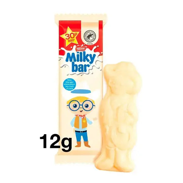 Milkybar Kid White Chocolate Bar 12g (Case of 54)  Adomoo