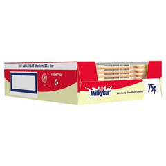 Milkybar White Chocolate Bar 25g PMP 75p (Case of 40)  Adomoo
