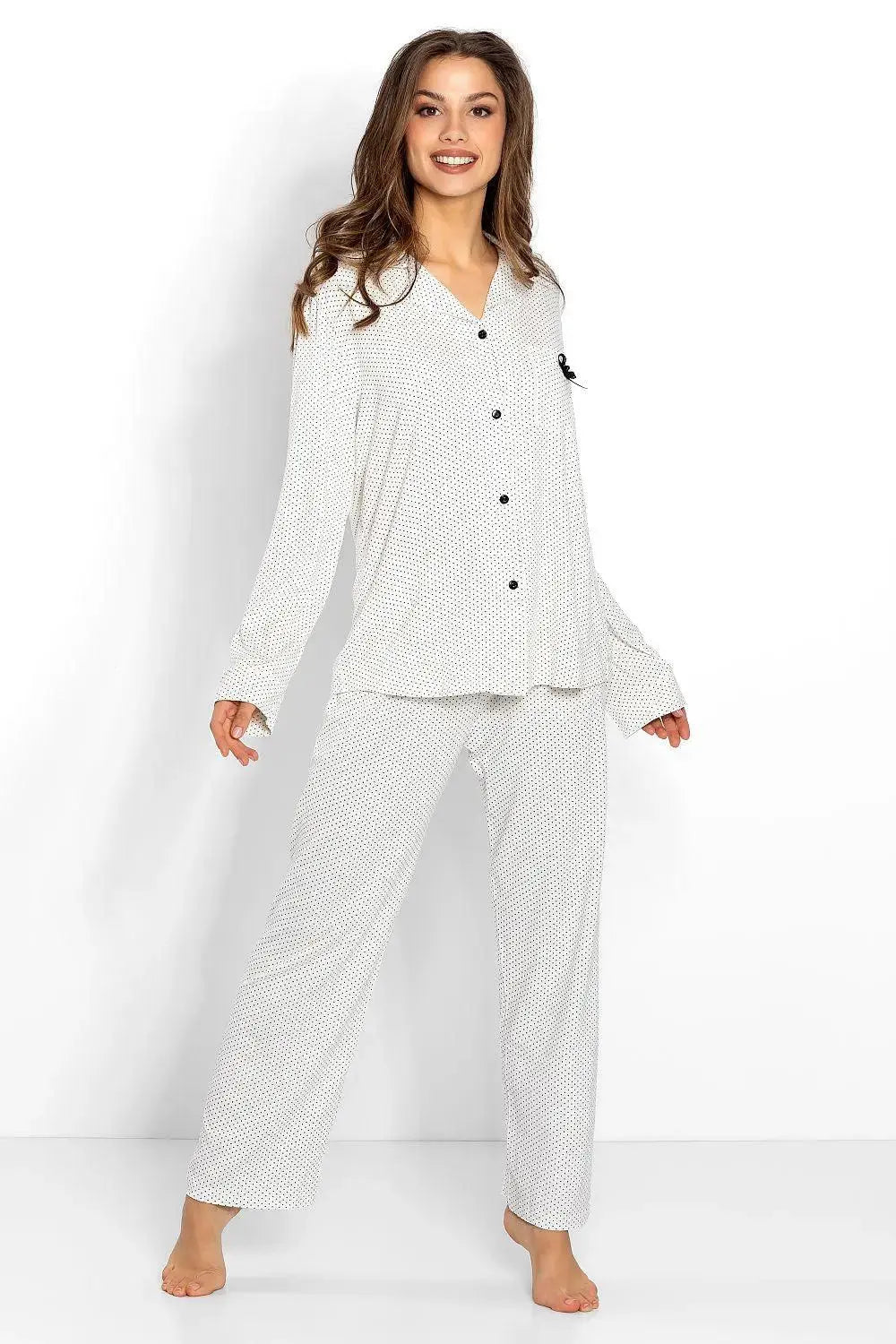 Momenti Per Me shirt and long pants womens pajamas  Adomoo