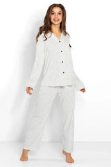 Momenti Per Me shirt and long pants womens pajamas  Adomoo