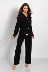 Momenti Per Me shirt and pants unbuttoned womens pajamas  Adomoo