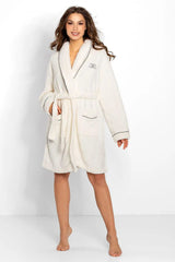 Momenti Per Me soft, warm, fluffy bathrobe  Adomoo