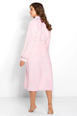 Momenti Per Me touch fabric - long sleeves womens bathrobe  Adomoo