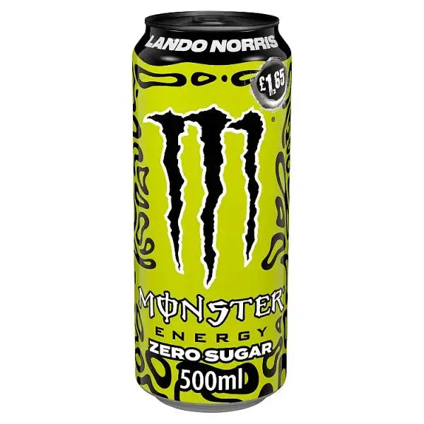 Monster Energy Drink Lando Norris Zero Sugar 500ml (Case of 12)  Adomoo
