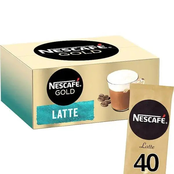 NESCAFE Gold Latte Sachets - 40 x 15.5g  Adomoo