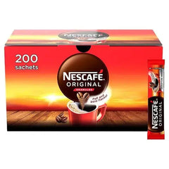 NESCAFE Original Instant Coffee Sachets - 200 x 1.8g Sticks  Adomoo