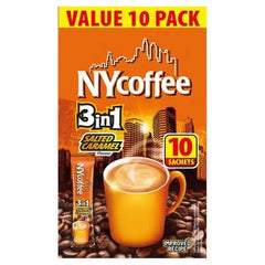 NYCoffee 3in1 Salted Caramel Flavour (14 x 10) 140g (Case of 10)  Adomoo