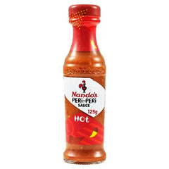 Nando's Hot Peri-Peri Sauce 125g (Case of 6)  Adomoo