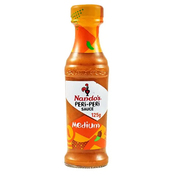 Nando's Medium Peri-Peri Sauce 125g (Case of 6)  Adomoo
