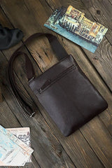 Natural leather bag model 191539 Galanter  Adomoo